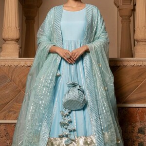 green emerald velvet dress Amazon.in: Rajasthani Gown For Women Party Wear
