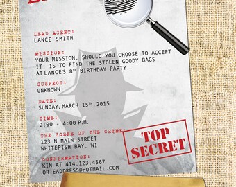 top secret mission etsy