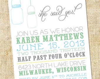 Bridal Shower Invitation