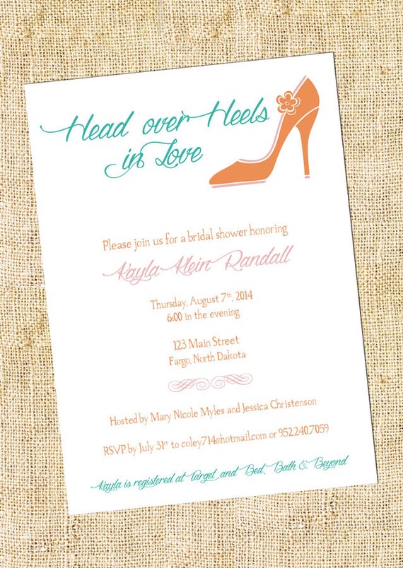 bridal shower heels