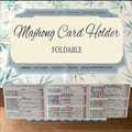 Mahjong Card Tray for Desks|Inclined Visibility Stand|Essential American Mah-Jongg Attachment|Hidden Base for Play Mats|Fold-Away product logo