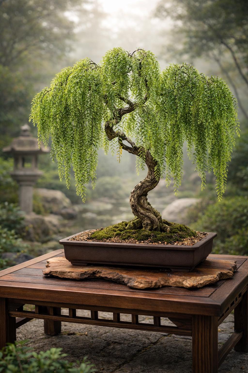 Bonsai Green Weeping Willow - Etsy