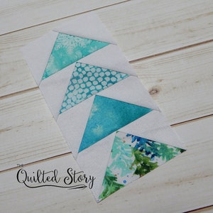 Flying Geese Block-Quilt Block Foundation Paper Piecing Quilt Block Pattern-PDF Quilt Block Pattern Download-Multiple Sizes Included