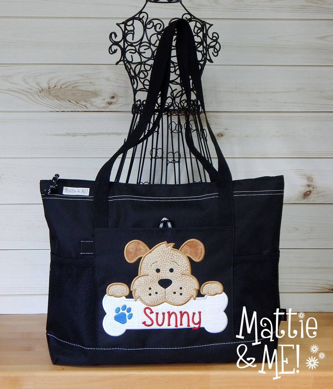 Personalized Dog BagPuppy Overnight BagRescue Dog Etsy