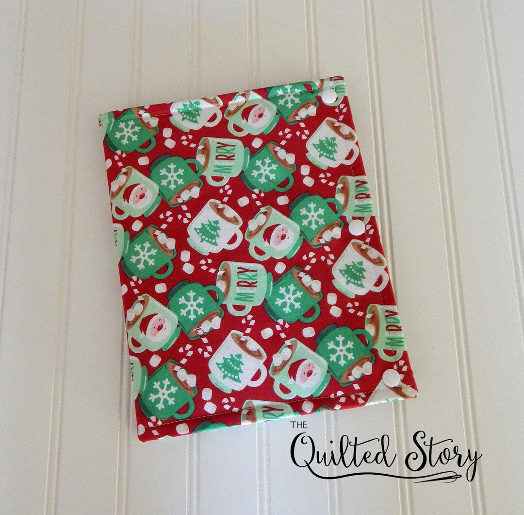 Hot Cocoa Themed Cross Stitchers Project Folder-floss Organizer-pocket ...