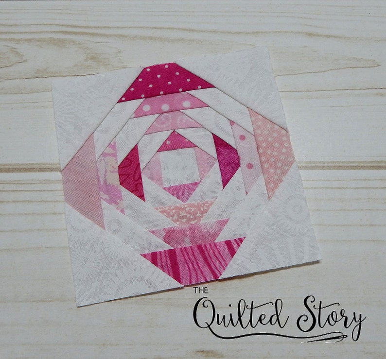 Pineapple Quilt Block Foundation Paper Piecing Quilt Block Etsy