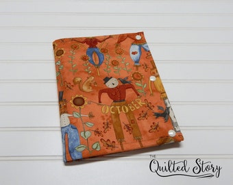 Teresa Kogut's Bittersweet Farm Themed Cross Stitchers Project Folder-Floss Organizer-Pocket Folder-Needlework Case-Project Keeper Folder