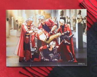 Five Dantes Devil May Cry Art Print