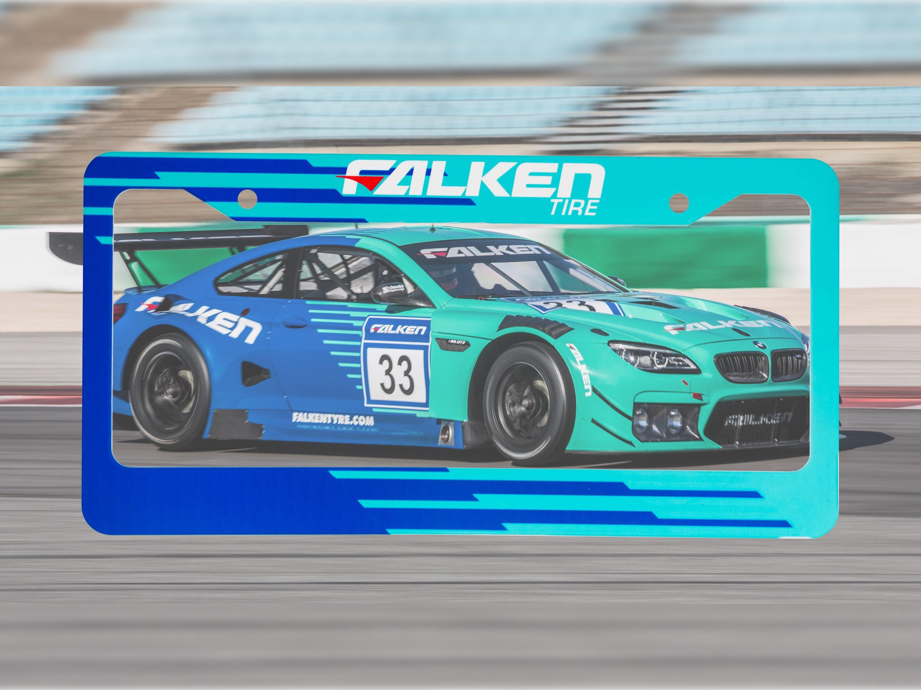 Falken Tire Racing License Plate Frame - Etsy