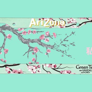 Arizona Iced Tea (grönt te) registreringsskyltram