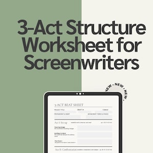 Story Structure Beat Sheet | 3-Act Plot Outline (PDF)