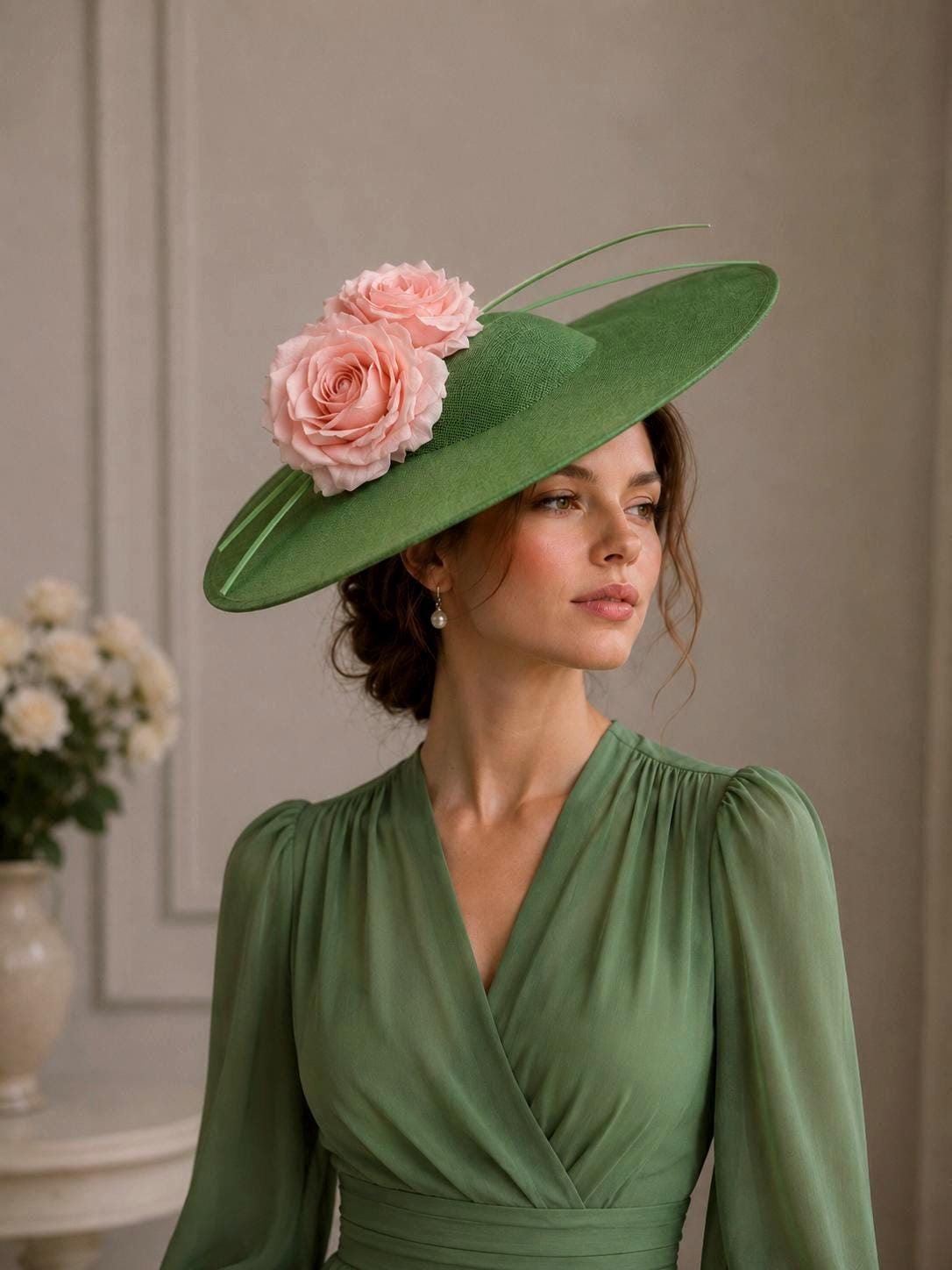 what colour hat with green dress Veni's colour picks for Autumn Weddings  Veni Infantino