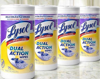 Lysol Disinfecting Wipes 3 -Pack – Multi-Surface Cleaner, 3 Scents, Kill 99.9%
