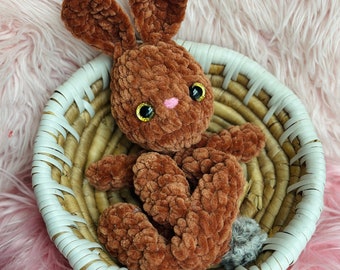 Crocheted Baby Bunny  |  Nursery Decor | Baby Shower Gift