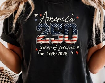 America 250 Patriotic Burst Shirt, Bald Eagle Fans