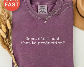 Ups, habe ich das auf Produktion gepusht?