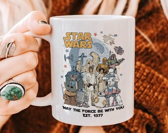 Darth Vader Stormtrooper May The Fourth Be With You Coffee Mug, Disneyland StarWars Mug, May Be The 4th, StarWars Black Mug 11oz 15oz