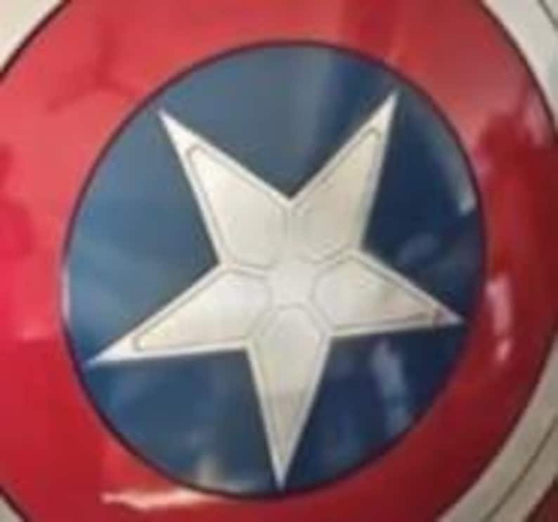 Handmade Metal Captain America Shield  Avengers Movie Replica | Superhero Cosplay Prop | Marvel Wall Decor | Steve Rogers Shield