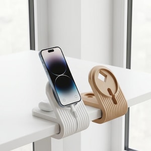 Set van 2 MagSafe oplaadstandaards en monitorhouders, Apple Watch- en AirPods-docks, kabelbeheer