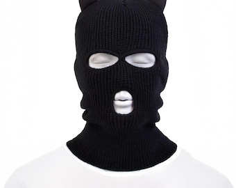 Black Lace Cosplay Balaclava
