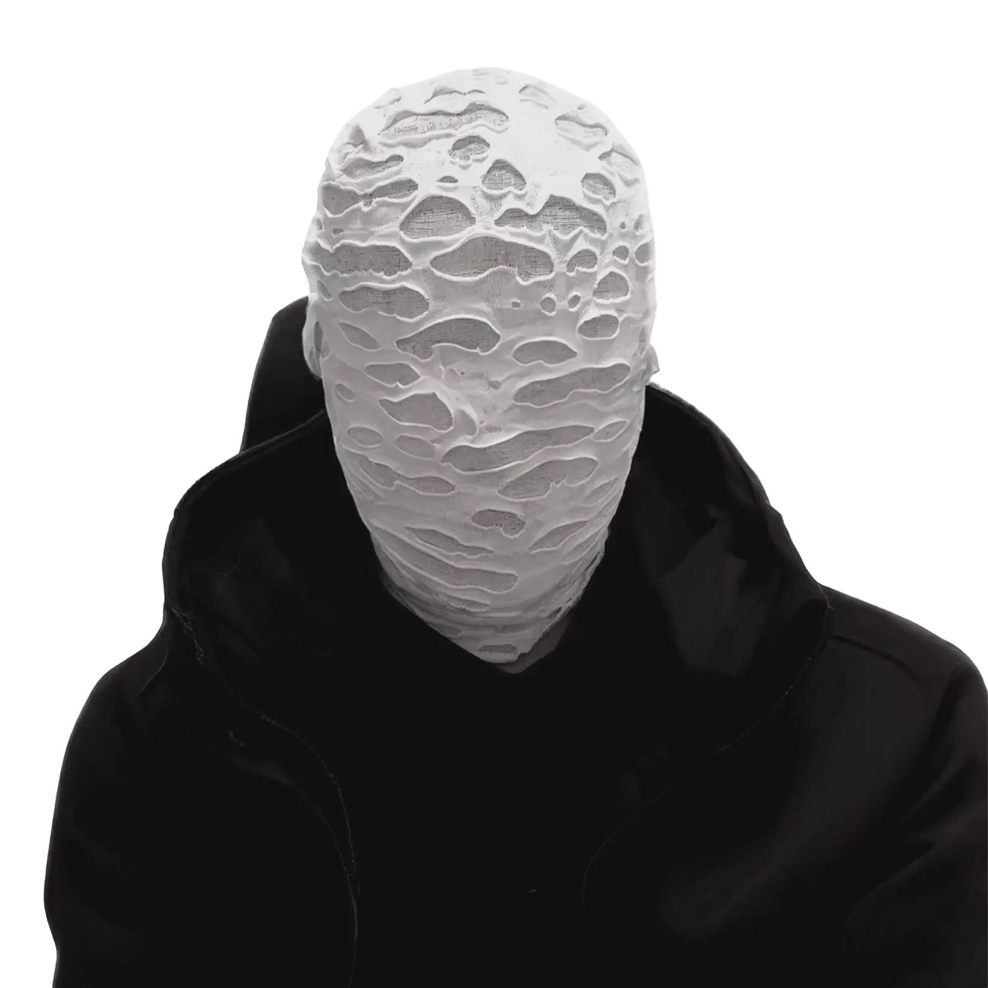 Cartoon Ripped Mask White Phantom Ripped Full Face No Face Mask - Etsy