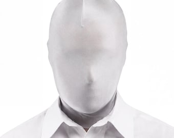 White Full Face Mesh Mask