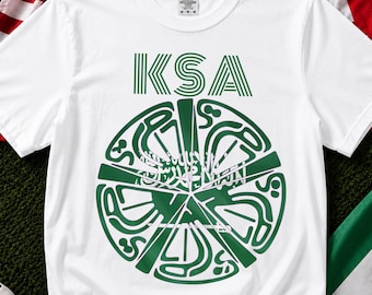 Retro Saudi Arabia Soccer Shirt, Vintage Saudi Football Fan Tee, 2026 Game Day Jersey