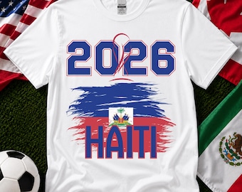 Haiti Soccer Fan Shirt, 2026 Football Game Day Tee, Haitian Family Matching Outfit
