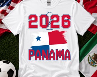 Panama Soccer Fan Shirt, 2026 Football Game Day Tee, Family Matching Outfit