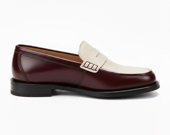 DEXTER Mens Leather Penny Loafer Cushioned Insole Flexible Outsole Comfort DEXTER Mens Leather Penny Loafer Cushioned Insole Flexible  main image 2