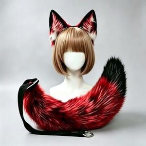 Fox Ears and Tail Set - Etsy display picture 1