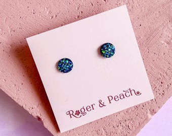 Petite Druzy Stud Earrings