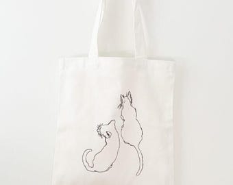 Tote Bag- The Curious Cats