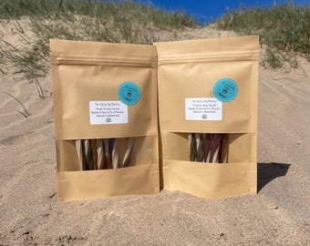 Fruit & Veg twists, Dog Chews, 6 pack, Blueberry, Peanut Butter, Beetroot