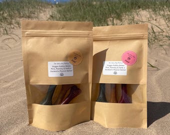 Dog Nubby Bone Chews 3 pack, fruit and veg chews