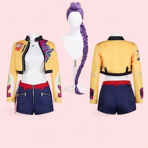 K-Pop: Demon Hunters Rumi Cosplay Costume, Uniform Halloween Carnival, Party Christmas Play Role, Clothes Clothing for Women