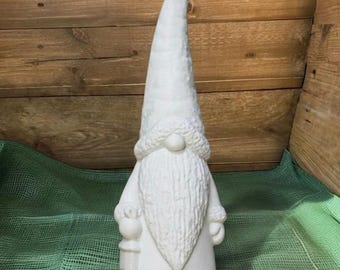 Scandinavian Gnome Statue Magical Nordic Decor Resin Fairy Tale Figurine Outdoor Lawn Sculpture Patio Yard Minimalist Cement Gift Idea