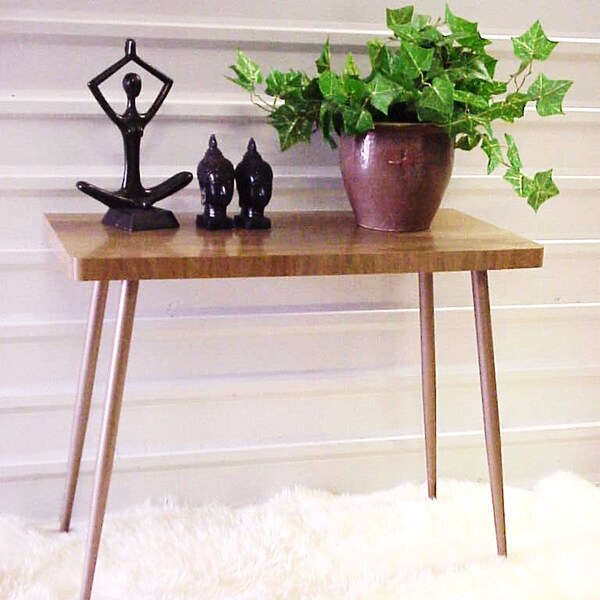 Mid Century Console Table, Desk, Sewing Table, Craft Table, Foyer Table, Wall Table