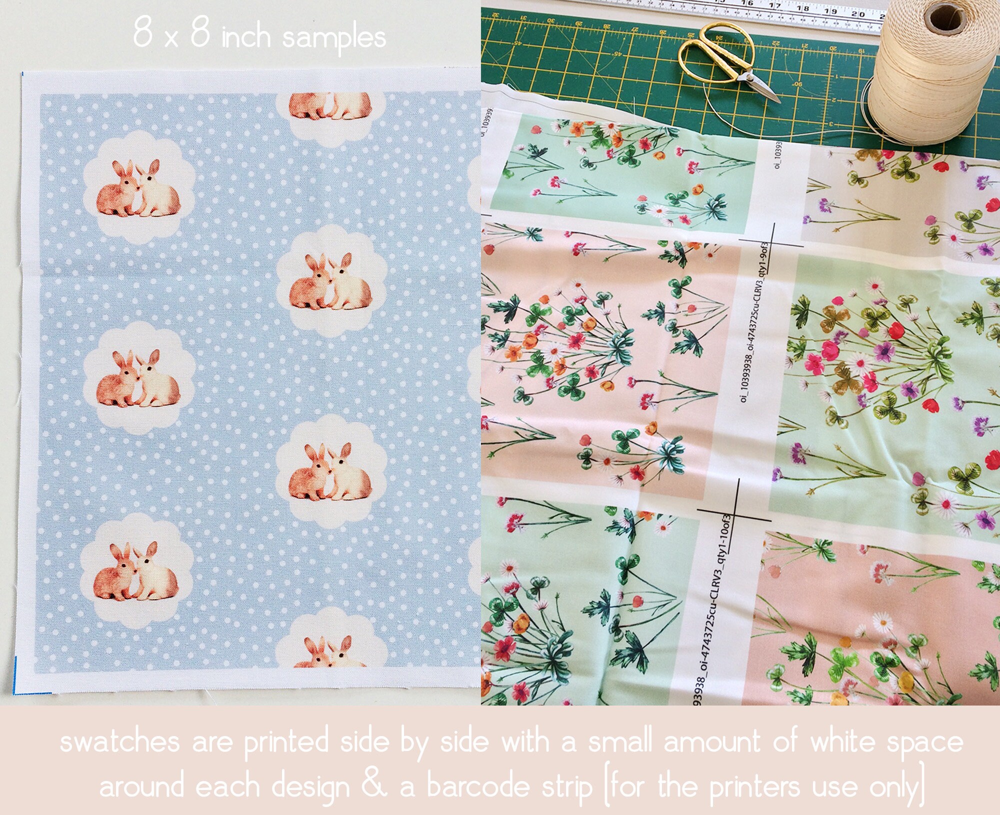 Set of 30 Fabric Swatches in Quilting Weight Cotton. Choose Etsy