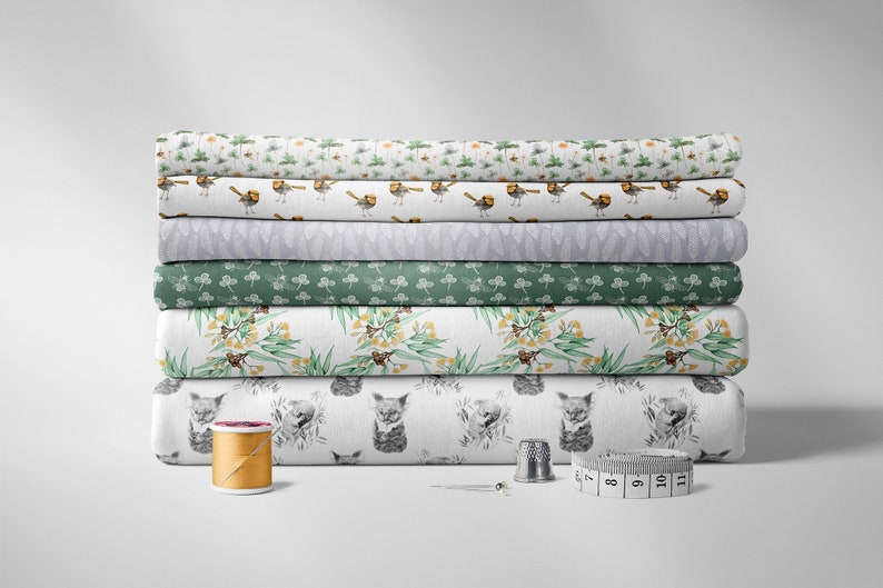 Australian Fabric by the Metre. PRINTED IN AUSTRALIA Organic Etsy