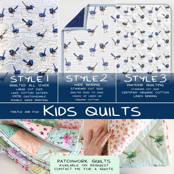organic cot quilt