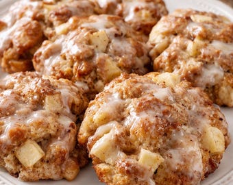 Baked Apple Fritters Recipe PDF | Easy Homemade Dessert | No Fry Apple Fritter Guide | Quick Bakery Style Treat