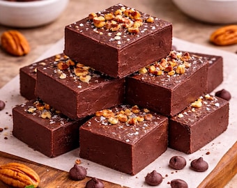 Receta de dulce de azúcar en PDF: postre keto de chocolate negro sin gluten, dulce de chocolate casero fácil, postre bajo en carbohidratos, descarga instantánea