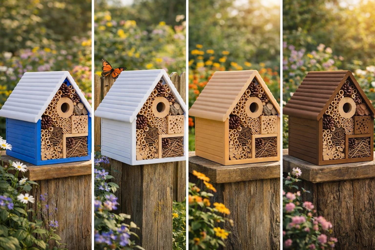 Outdoor Insect Hotel – Weatherproof Hanging Garden Hotel - Etsy