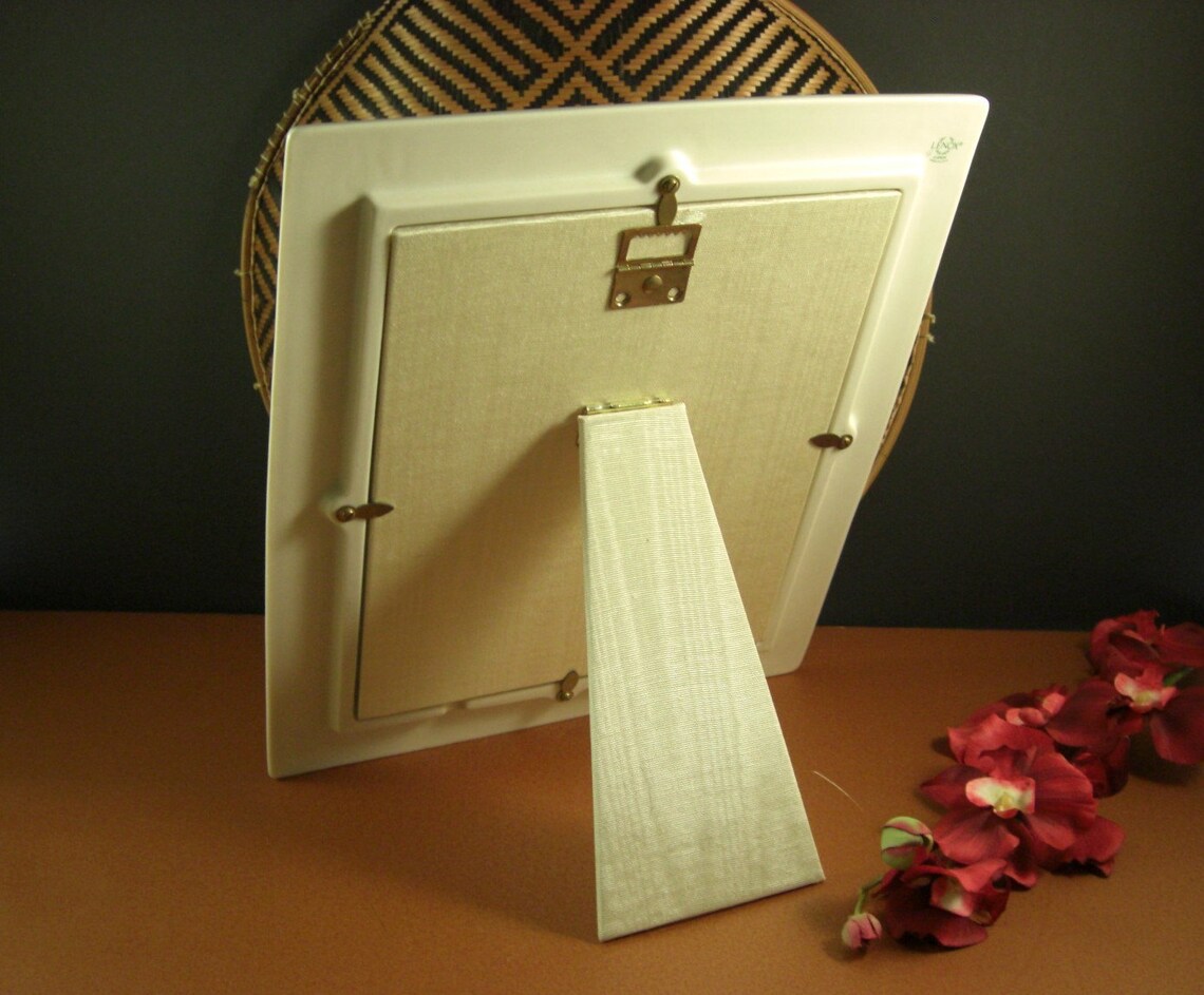 Lenox Masterpiece Porcelain Photo Frame / 8x10 / Ivory Cream Etsy