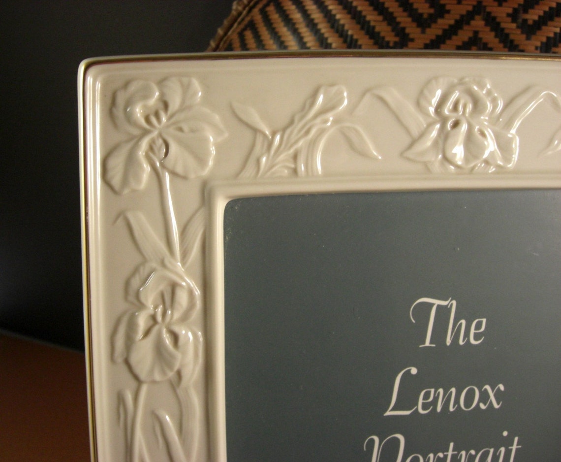 Lenox Masterpiece Porcelain Photo Frame / 8x10 / Ivory Cream Etsy