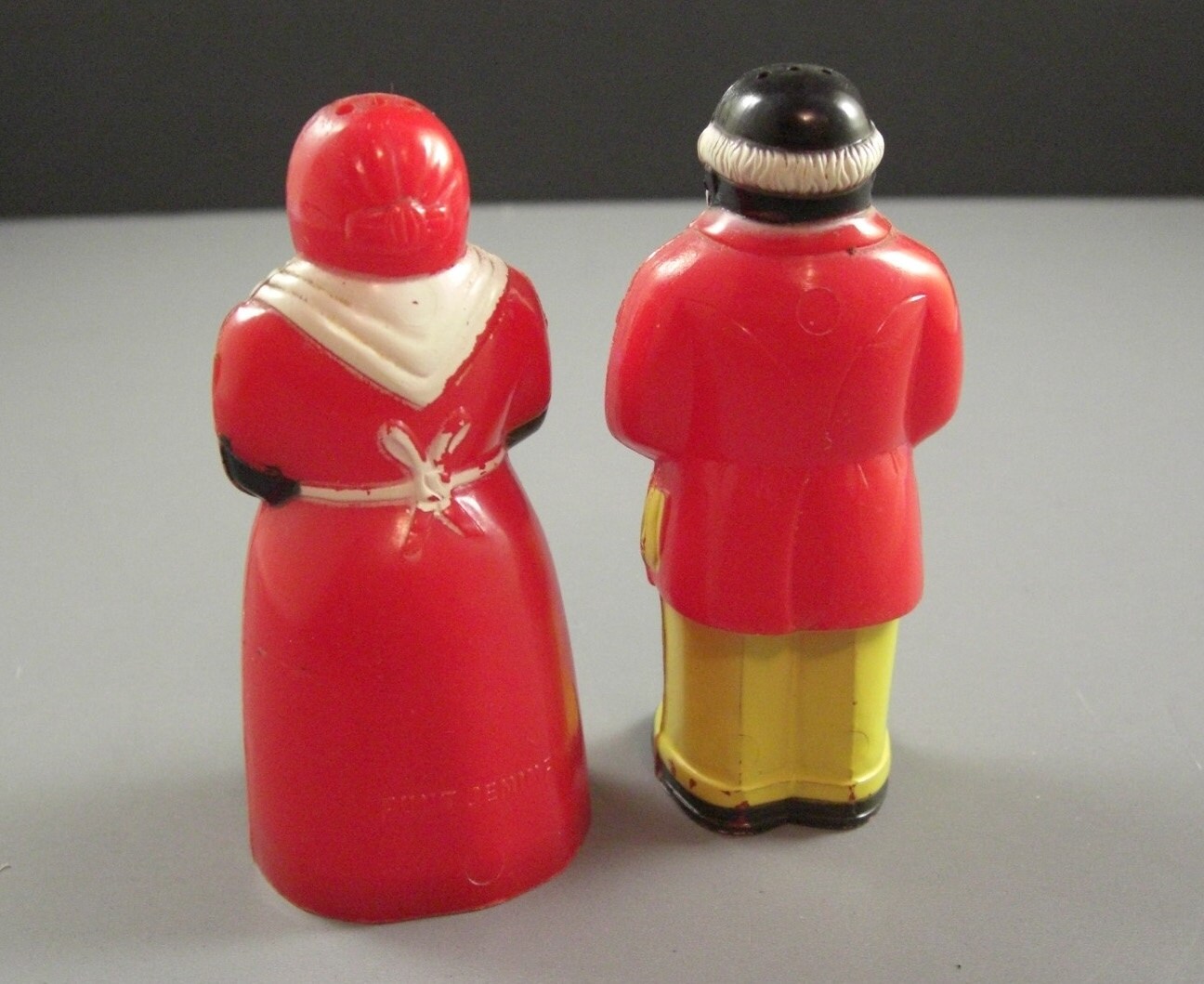 Aunt Jemima and Uncle Moses Salt & Pepper Shakers // Celluloid Etsy