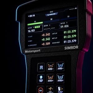 SIMRDR 5” Sim Racing Telemetry Display – Motorsport Proximity Radar (SimHub Compatible) - Streamdeck NOT INCLUDED