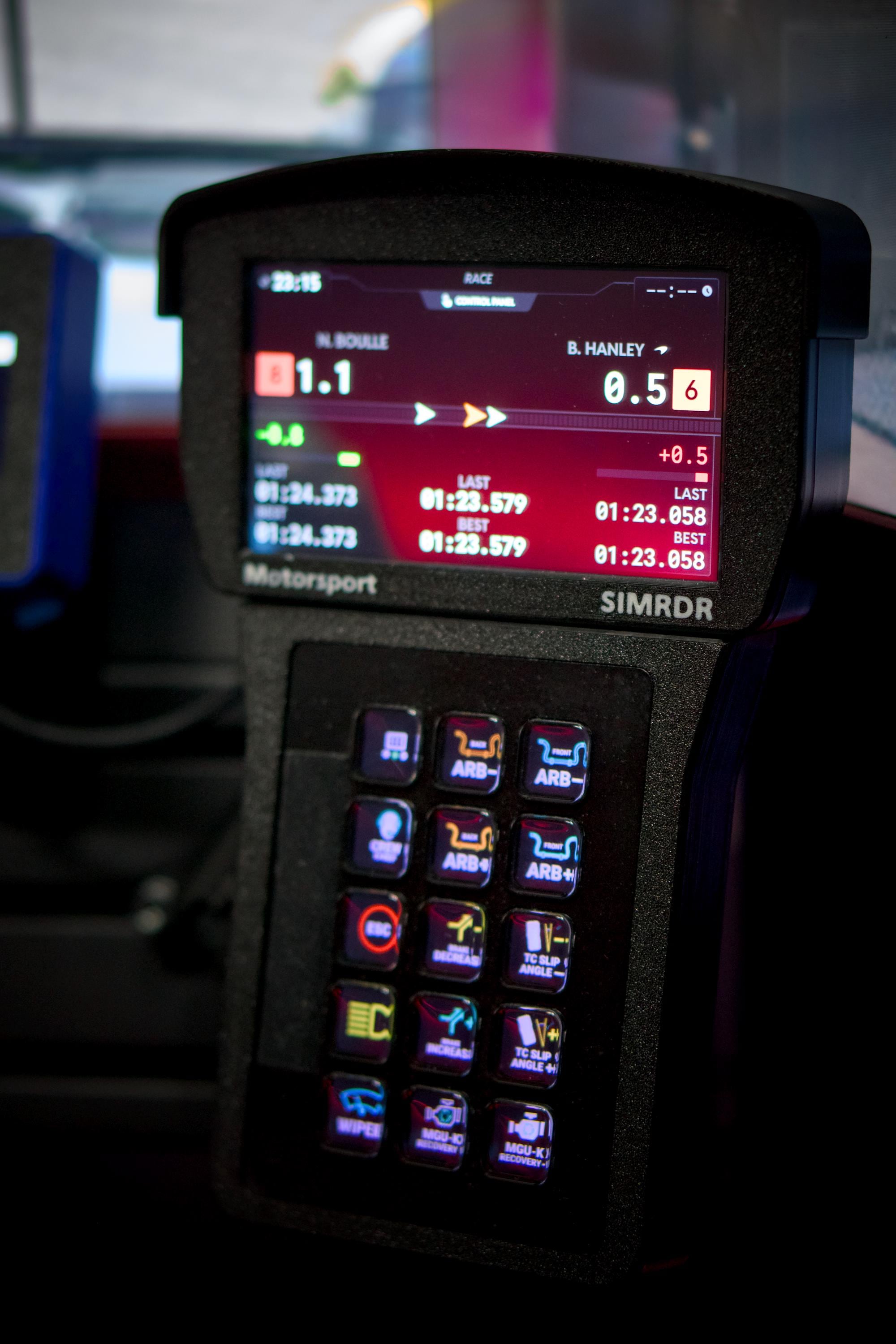 Sim Racing Telemtry SIMRDR 5” Sim Racing Telemetry Display – Motorsport Proximity Radar ...