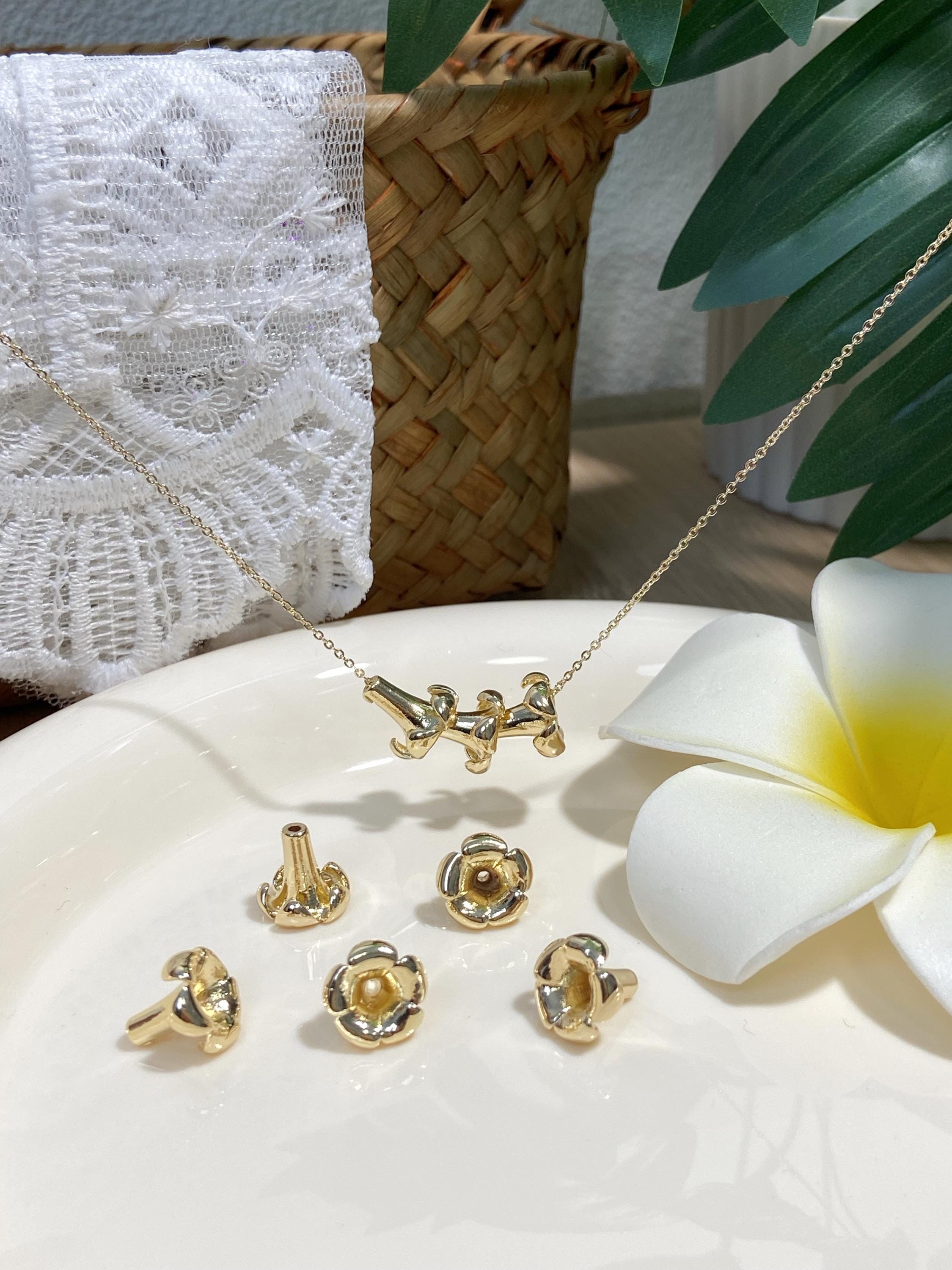 【ピカケページ】Hawaii・プアケニケニピアス・4セット Puakenikeni earrings - Etsy 日本